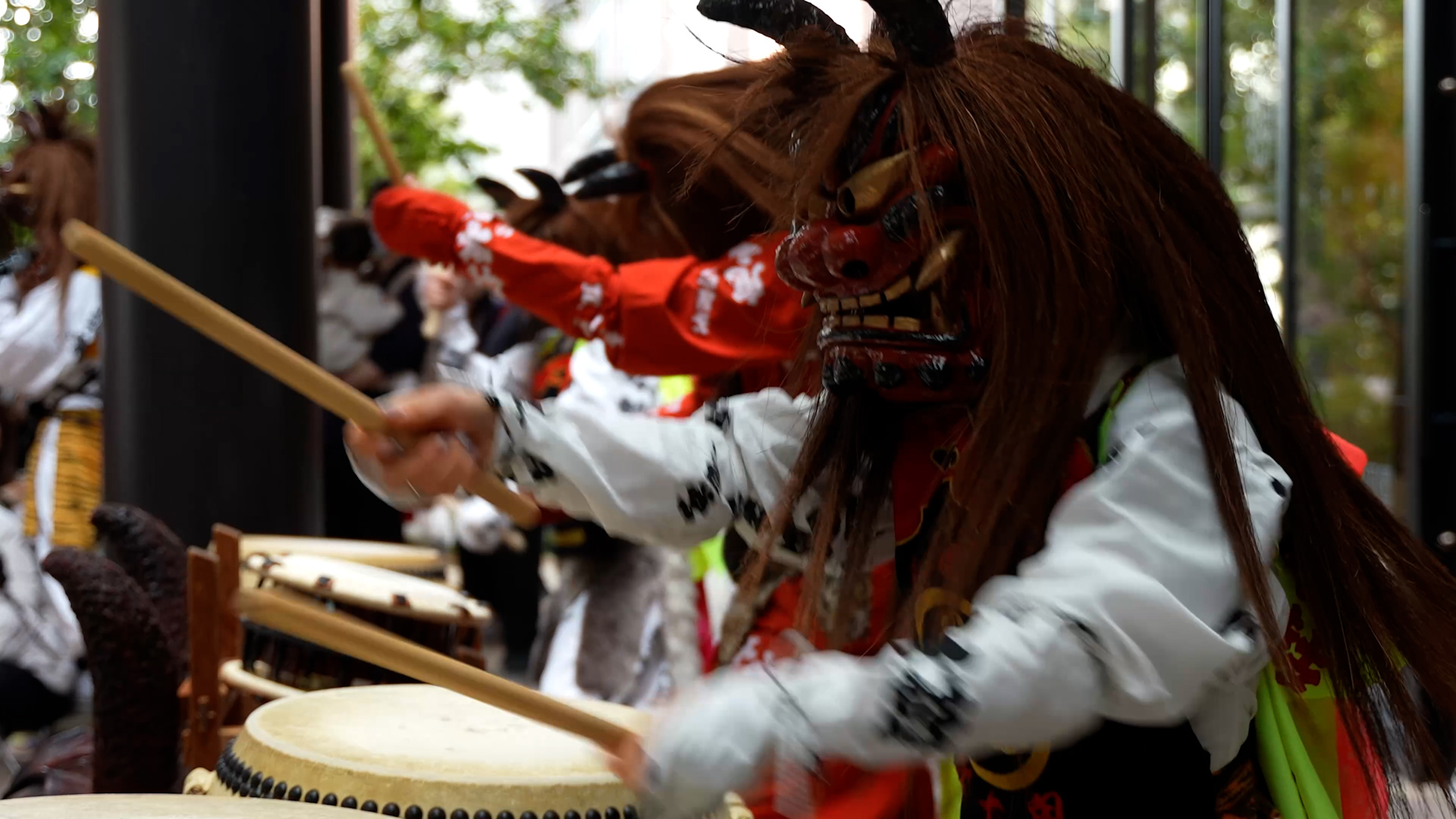 空から降るお菓子の杜　-節分-　